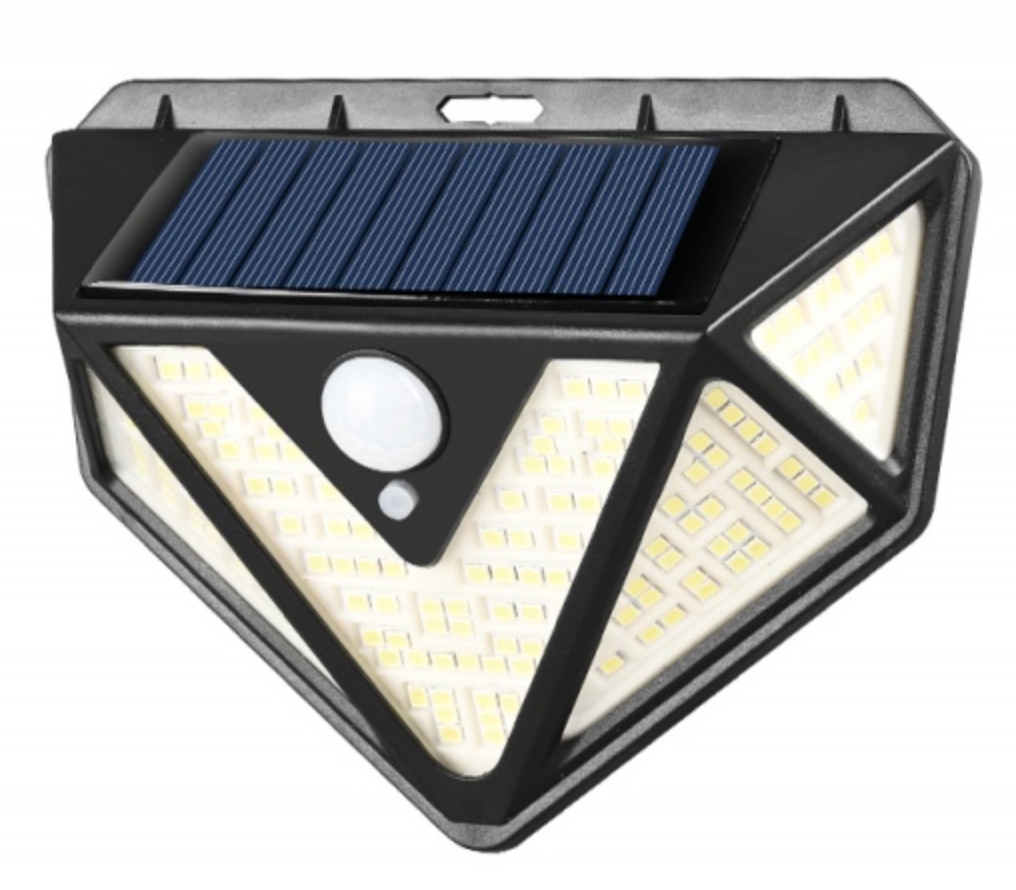 Lampa CL-166 LED cu panou solar si senzor de miscare